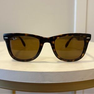Ray-Ban Wayfarer Folding Classic - Tortoise Shell Brown
